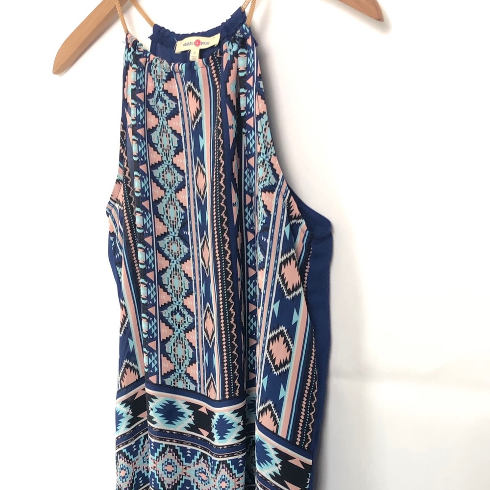 WISHFUL PARK | Aztec Print Tank Top